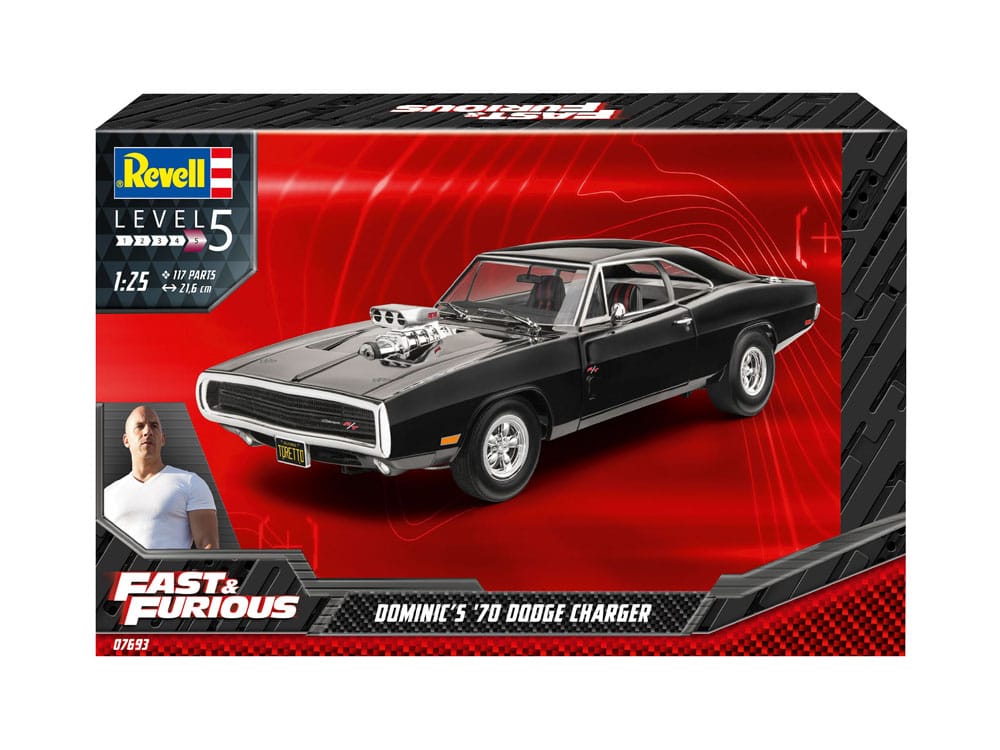 The Fast & Furious Model Kit Dominics 1970 Dodge Charger P057053
