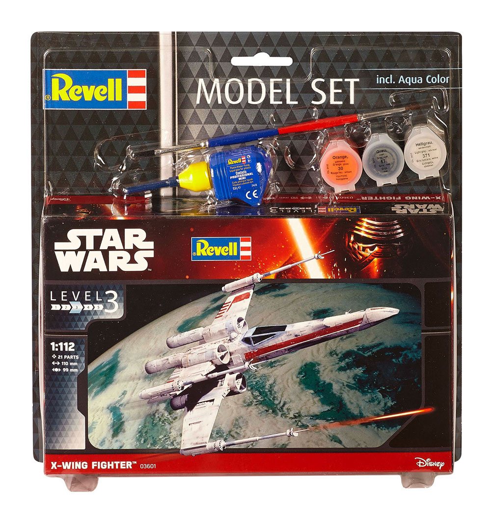 Star Wars Model Kit 1/112 Model Set X-Wing Fighter 11 cm P057065