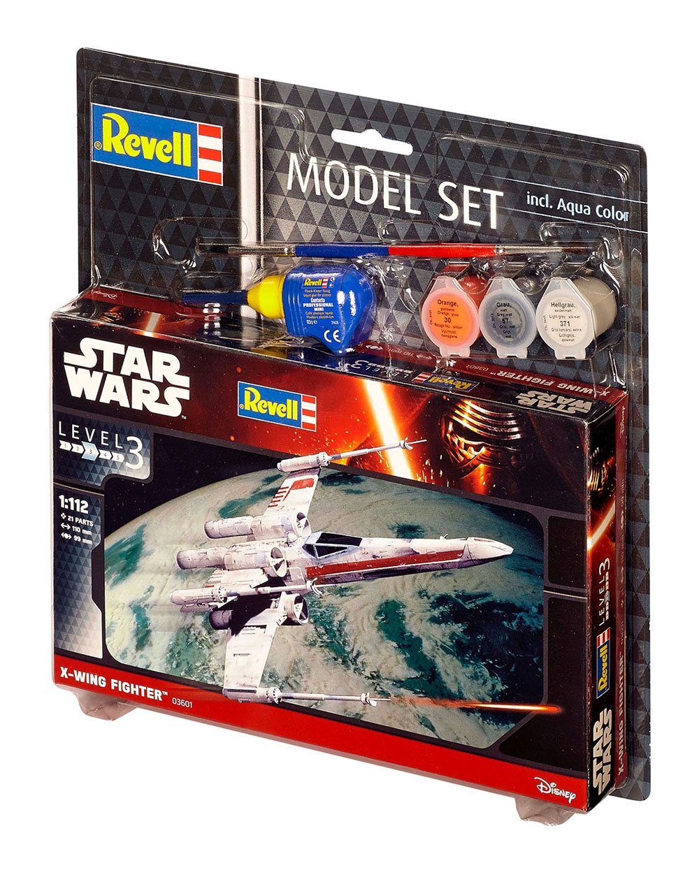 Star Wars Model Kit 1/112 Model Set X-Wing Fighter 11 cm P057065