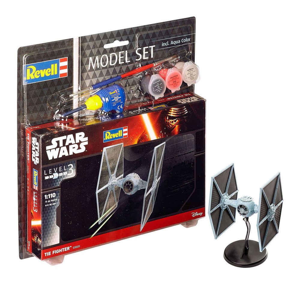 Star Wars Model Kit 1/110 Model Set TIE Fighter 9 cm P057066