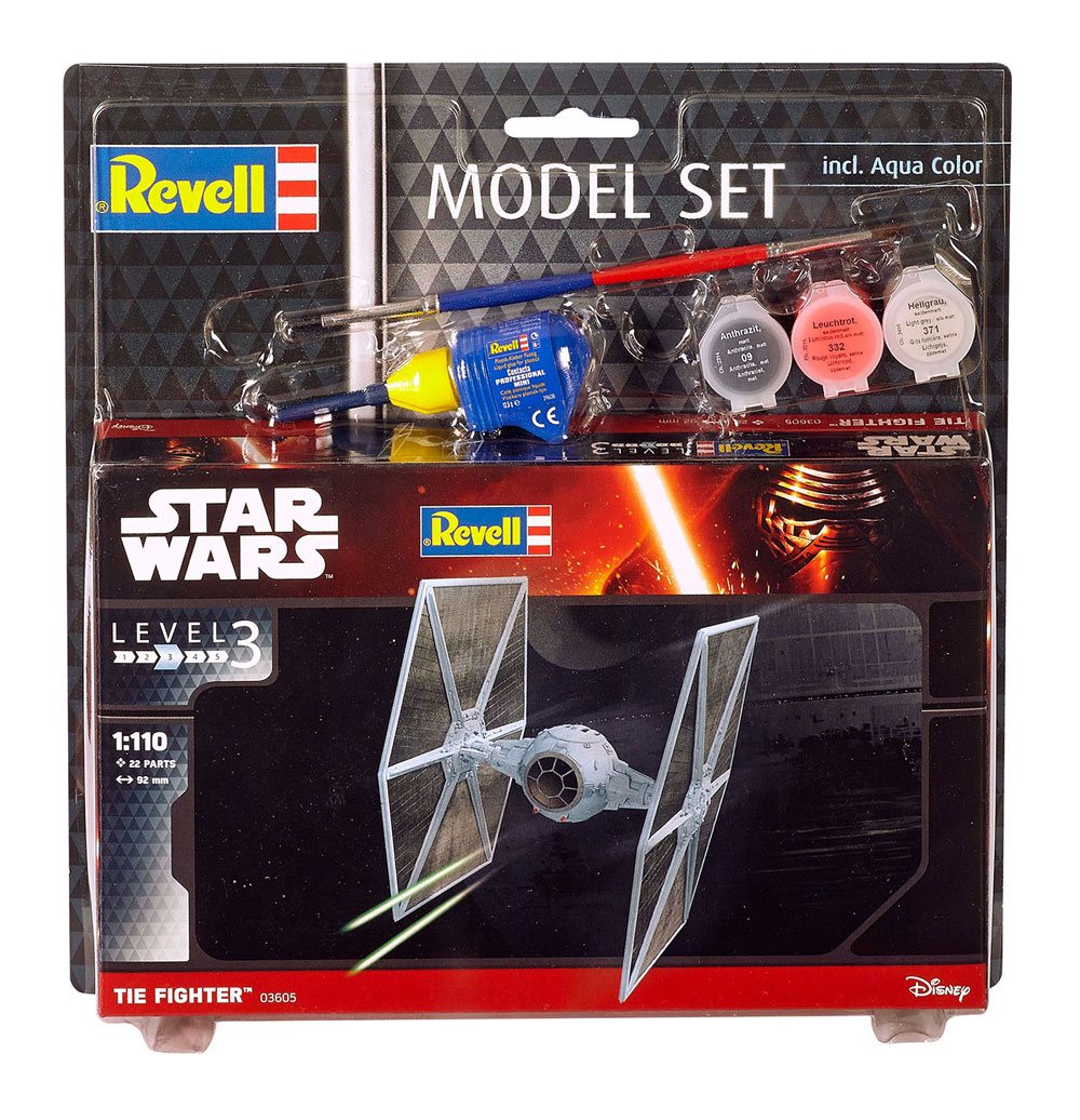 Star Wars Model Kit 1/110 Model Set TIE Fighter 9 cm P057066