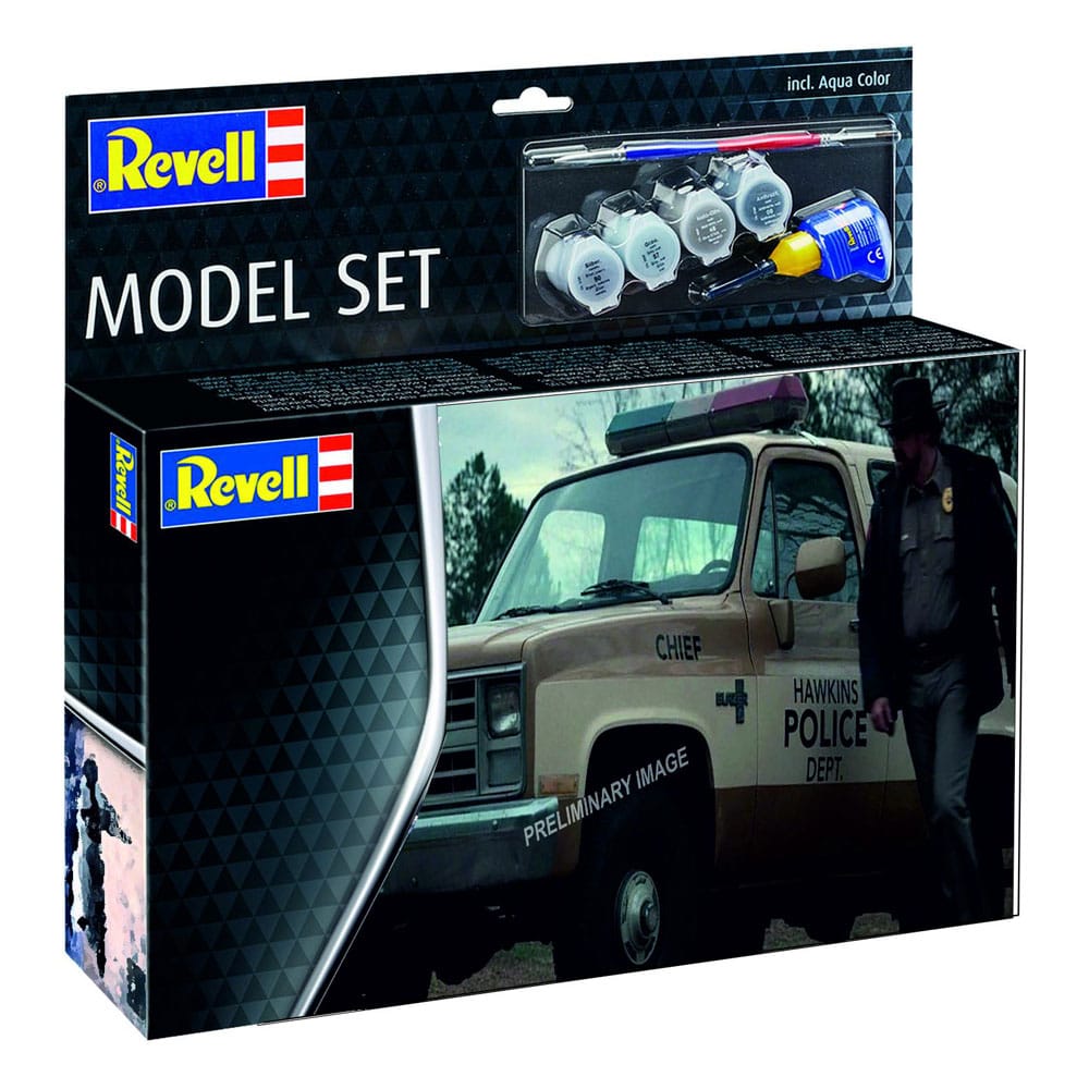 Stranger Things Model Kit Set 1/25 1985 Chevrolet K5 Blazer 19 cm P057068