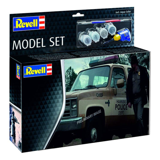 Stranger Things Model Kit Set 1/25 1985 Chevrolet K5 Blazer 19 cm P057068