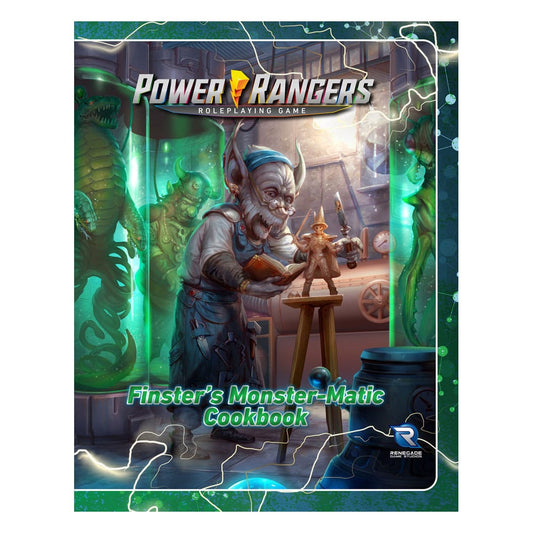 Power Rangers RPG book Finster's Monster-Matic Cookbook Sourcebook *Englische Version* P057086