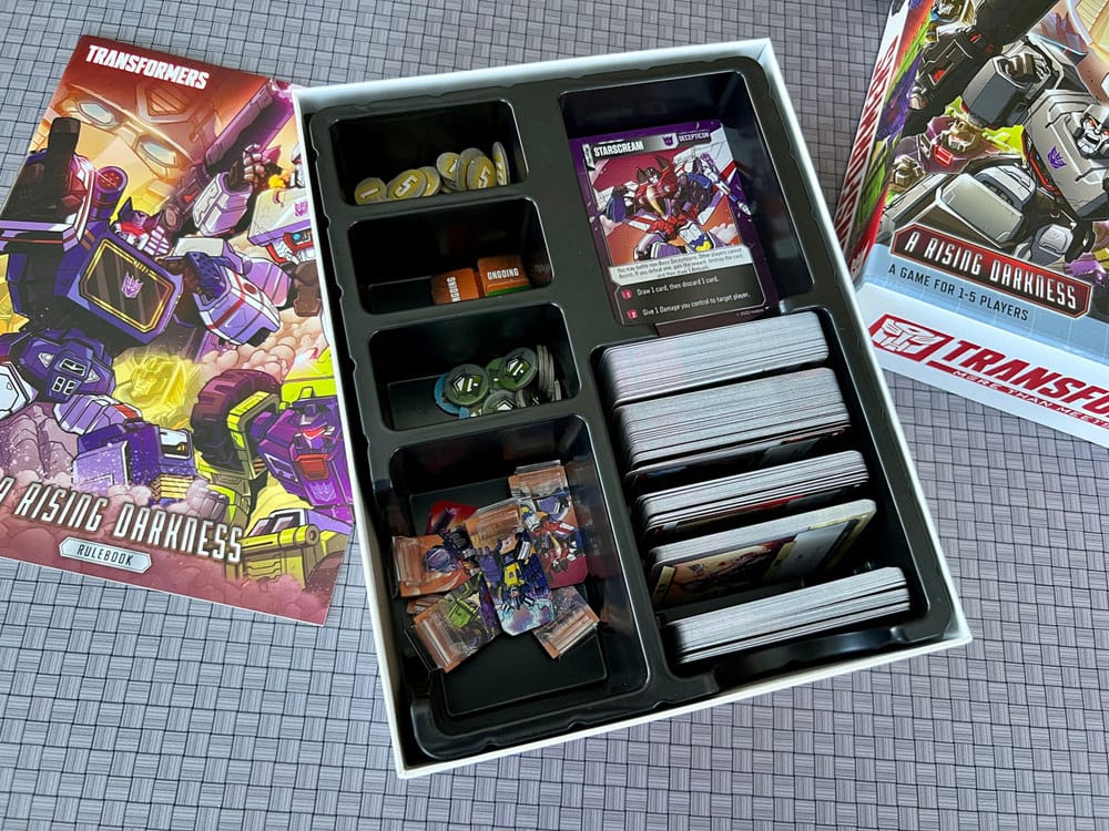 Transformers card game Deck-Building A Rising Darkness *Englische Version*