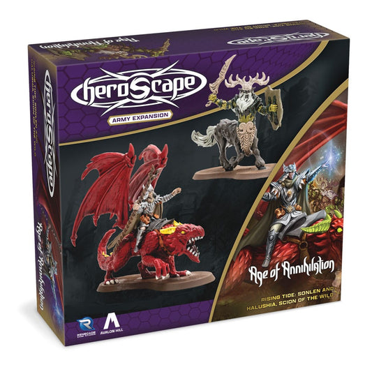 Heroscape Expansion Rising Tide - Sonlen & Halushia, Scion of the Wild Army *English Version* P057153