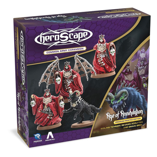 Heroscape Army Expansion Boiling Tension: Revnan Acolytes & Grave Grim *English Version* P057162