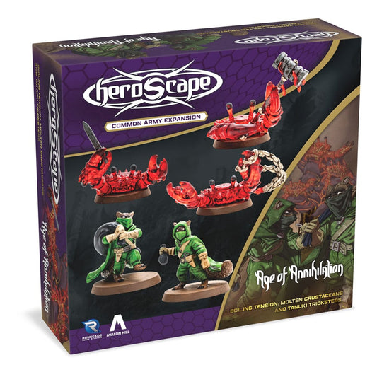 Heroscape Army Expansion Boiling Tension: Molten Crustaceans & Tanuki Tricksters *English Version* P057163