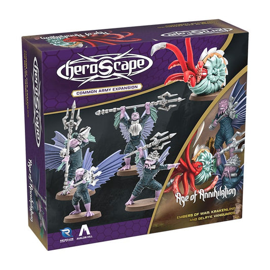 Heroscape Army Expansion Embers of War: Krakenling & Gelryie Vanguards *English Version* P057174