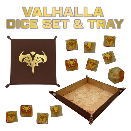 Heroscape Dice & Tray Set Valhalla   *English Version* P057175