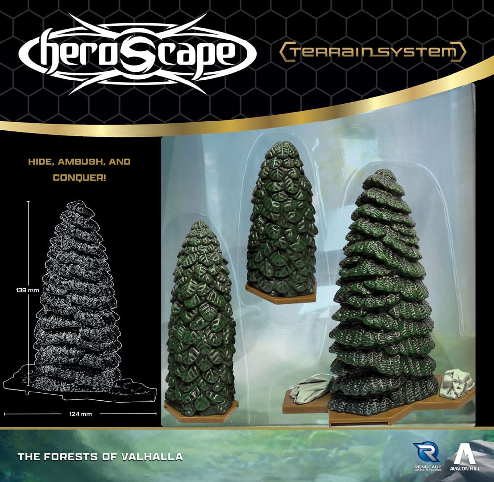 Heroscape Terrain Expansion Forests of Valhalla *English Version* P065316