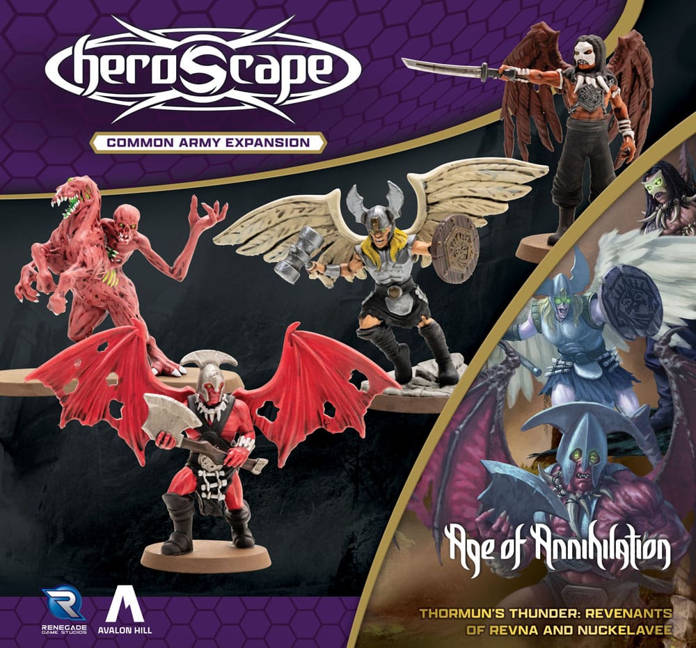 Heroscape Army Expansion Age of Annihilation Revenants of Revna & Nuckelavee (Common) *English Version* P065318