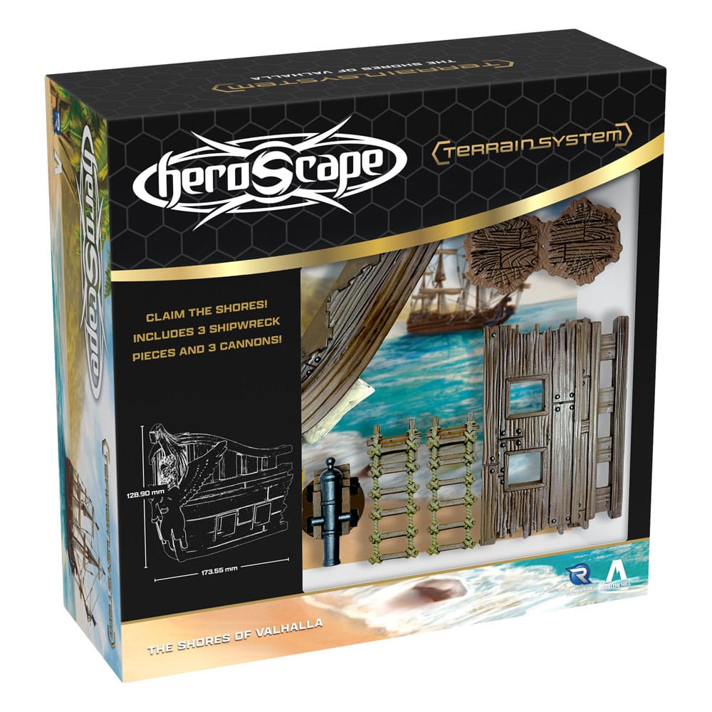 Heroscape Terrain Expansion Shores of Valhalla *English Version* P065320