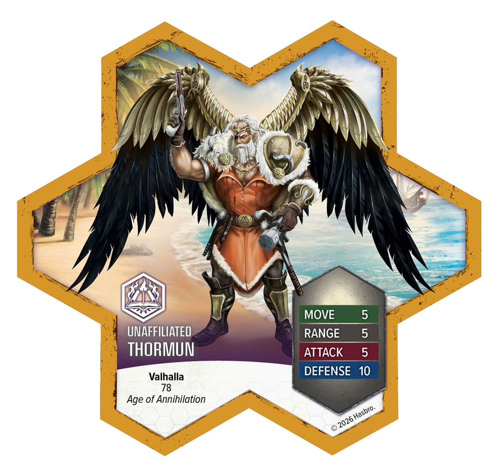 Heroscape Army Expansion Age of Annihilation Thormun & Kraken *English Version* P065321
