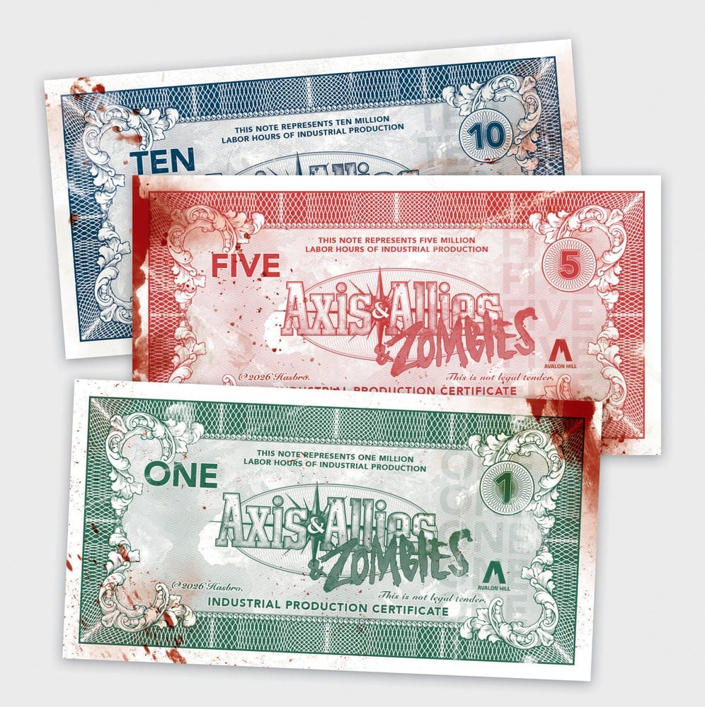 Avalon Hill board game Axis & Allies & Zombies *English Version* P073720