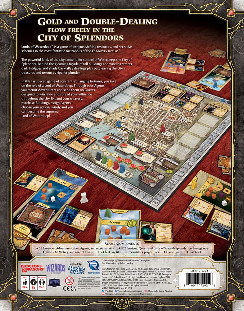 Dungeons & Dragons board game Lords of Waterdeep *English Version* P066065