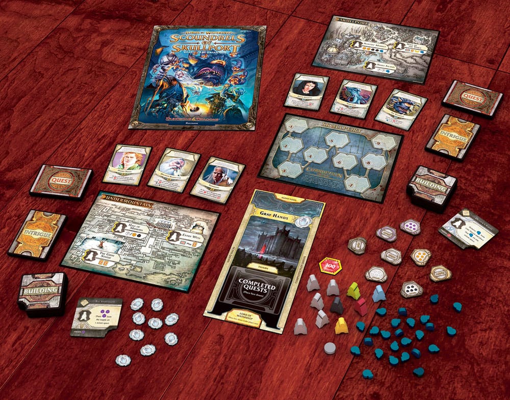 Dungeons & Dragons board game Lords of Waterdeep: Scoundrels of Skullport Expansion *English Version* P066066