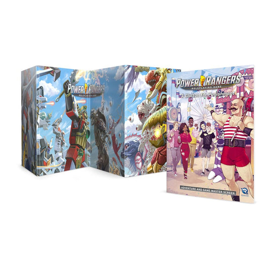 Power Rangers RPG book A Glutton for Punishment Adventure & GM Screen *Englische Version* P057184