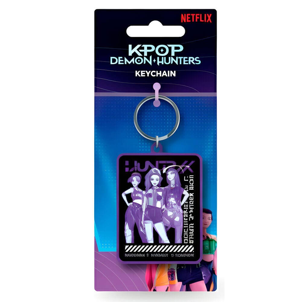 KPop Demon Hunters PVC Keychain Huntrix Group P066922