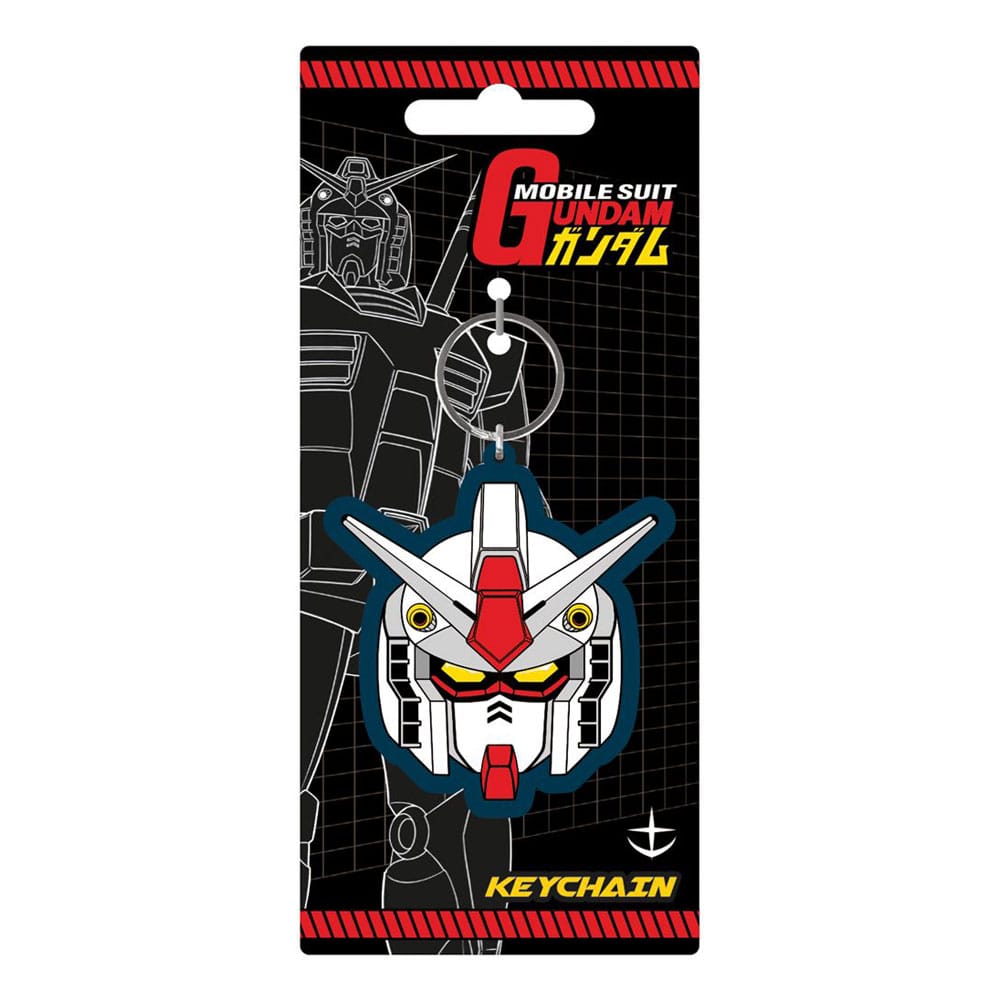Mobile Suit Gundam Rubber Keychain Model RX 78 2 P057226
