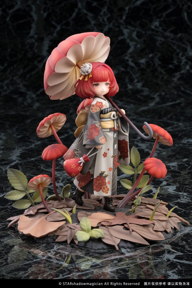 The Mushroom Girls PVC Statue 1/1 No.6 Marasmius Haematocephalus 23 cm P057302