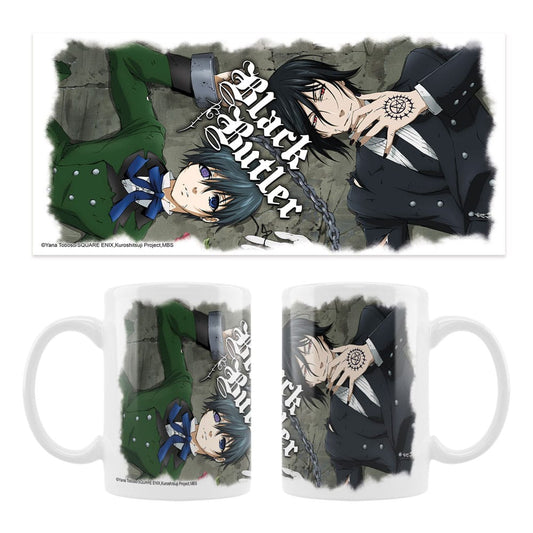 Black Butler Ceramic Mug Ciel, Sebastian P057452