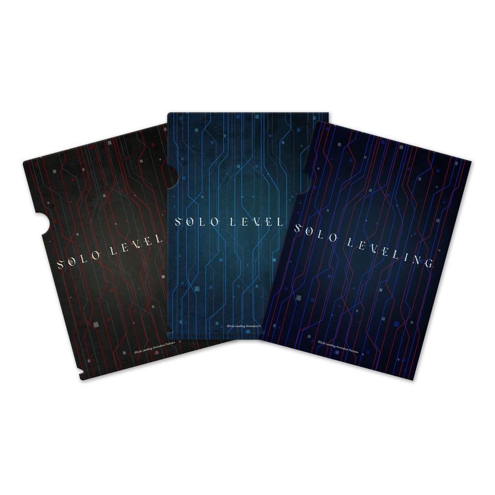 Solo Leveling Clearfile 3-Set P057503