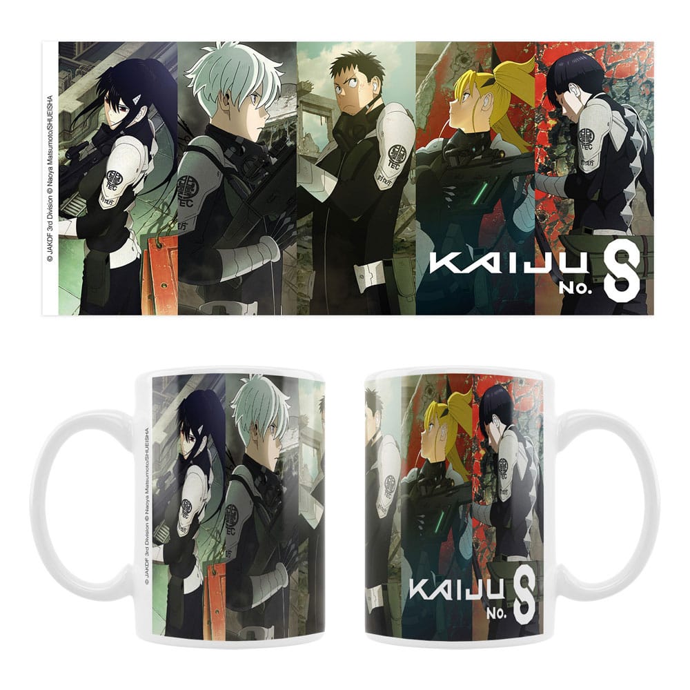 Kaiju No. 8 Ceramic Mug Mina, Reno, Kafka, Kikoru, Hoshina P057516