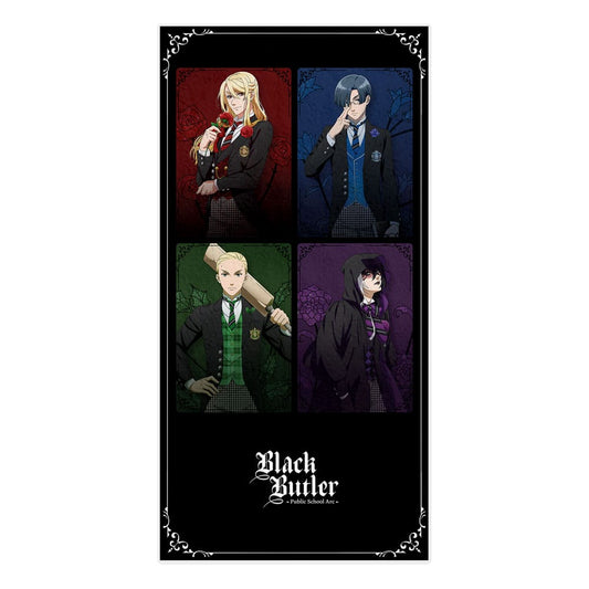 Black Butler: Public School Arc Towel The Prefect Four / P4 150 x 75 cm P057736