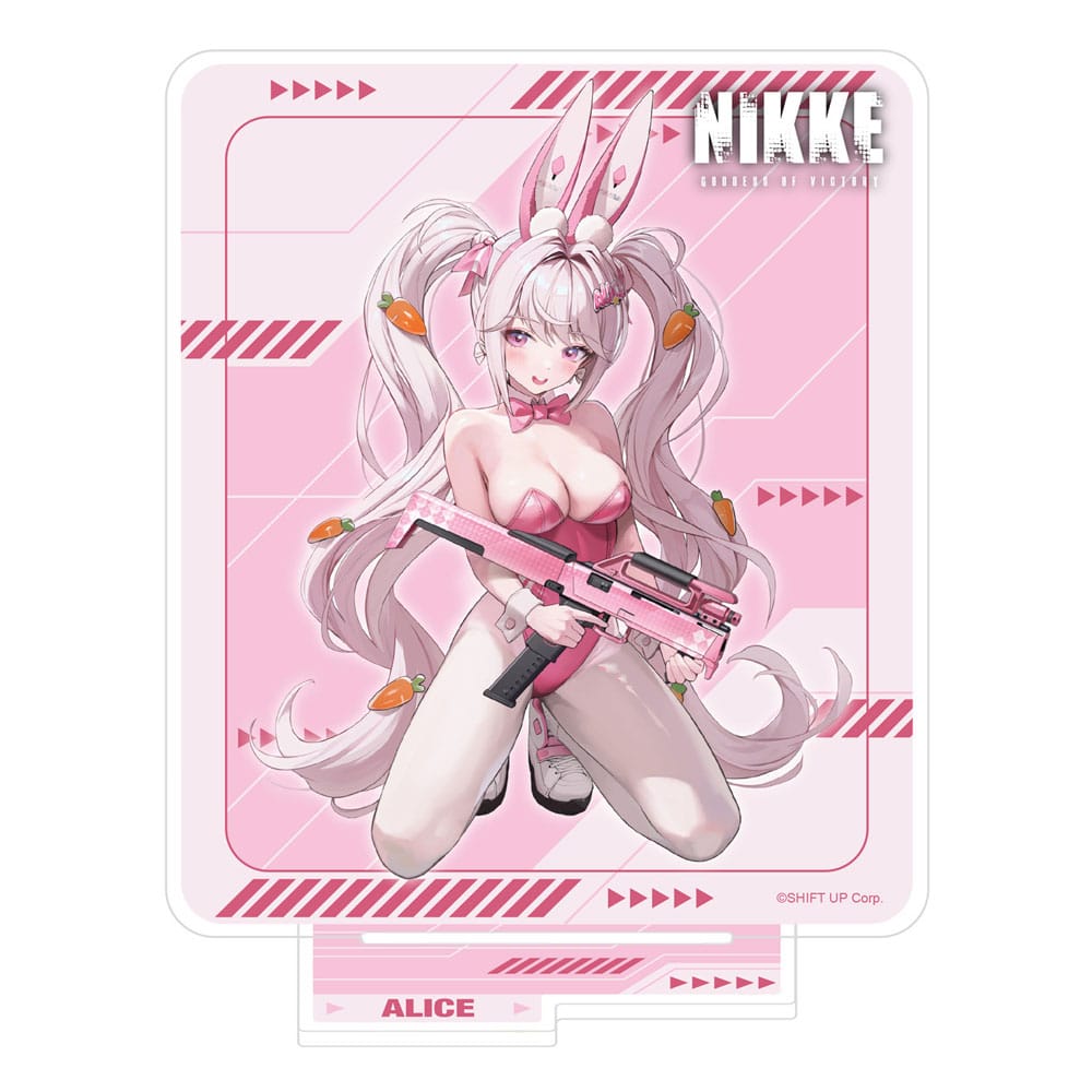 Goddess of Victory: Nikke Crouching Series Acrylic Stand Alice Holographic 14 cm P057773