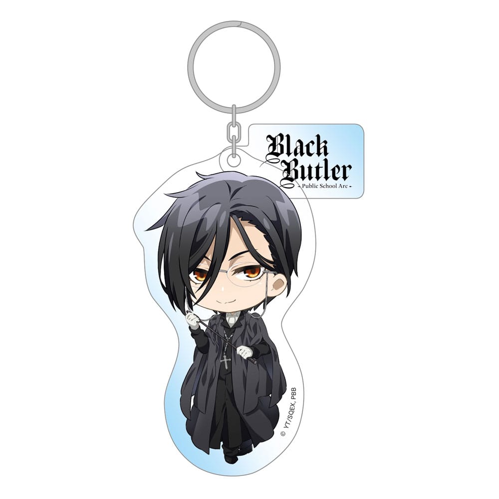Black Butler: Public School Arc Acrylic Keychain Sebastian 8 cm P066269