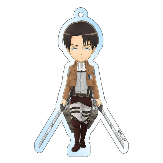Attack on Titan Acrylic Keychain Levi Holographic 8 cm P057786