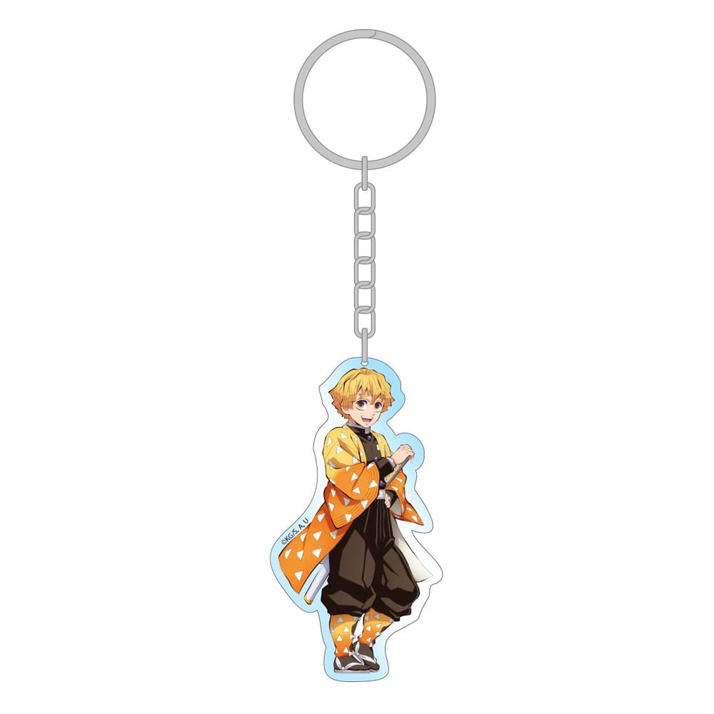 Demon Slayer: Kimetsu no Yaiba Acrylic Keychain Zenitsu Holographic 7 cm P066278