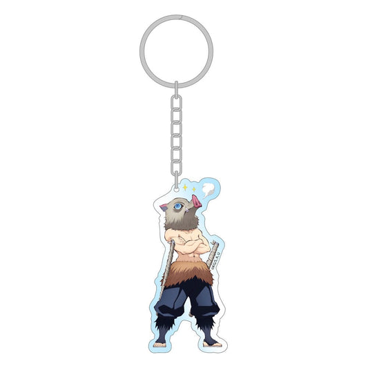 Demon Slayer: Kimetsu no Yaiba Acrylic Keychain Inosuke Holographic 8 cm P066279