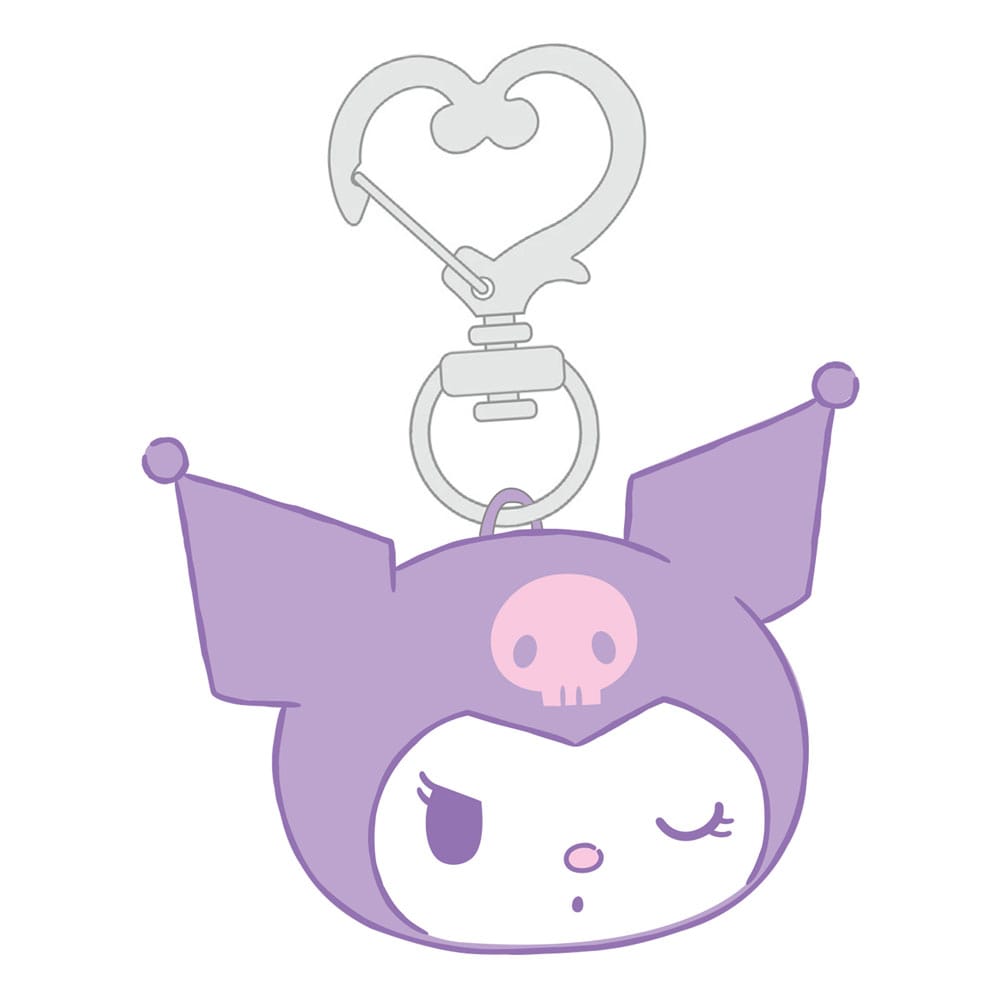 Sanrio Plush Keychain Kuromi P057827