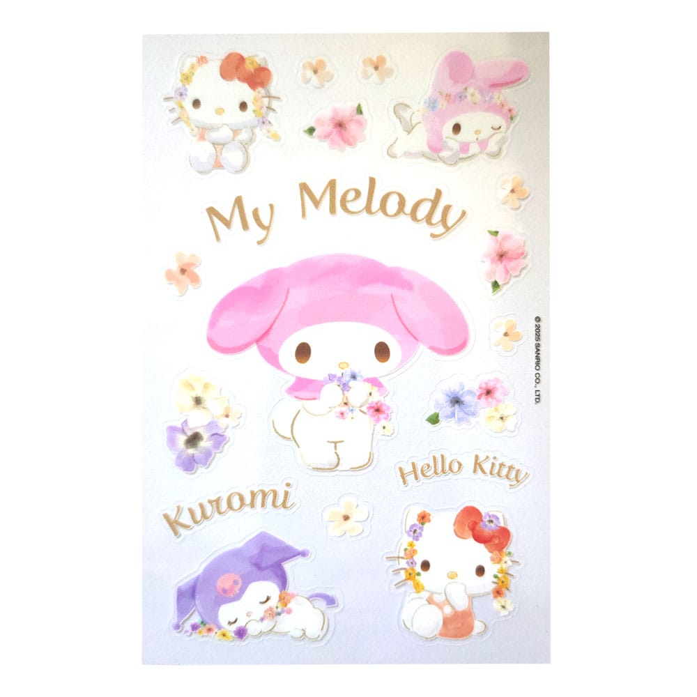 Sanrio Sticker Pack Hello Kitty & Friends Pastel Vivid P064874