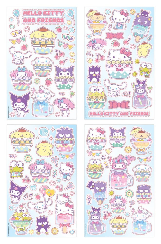 Sanrio Sticker Pack Hello Kitty & Friends 03 Cupcake P074068