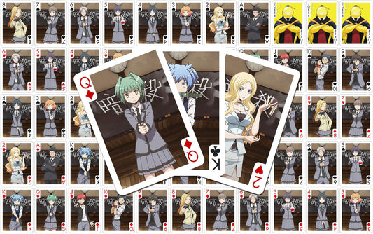 Assassination Classroom Playing Cards Characters P057860