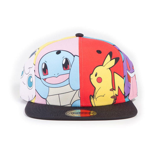 Pokemon Snapback Cap Multi Pop Art P057922