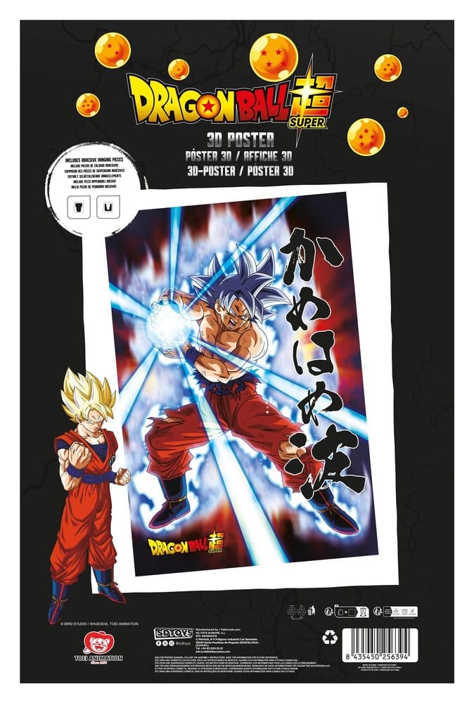 Dragon Ball Super 3D Poster Survival Goku 38 x 58 cm P071447