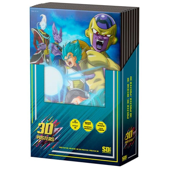 Dragon Ball 3D Poster Dragon Ball & Dragon Ball Super 38 x 58 cm Display (14) P071451