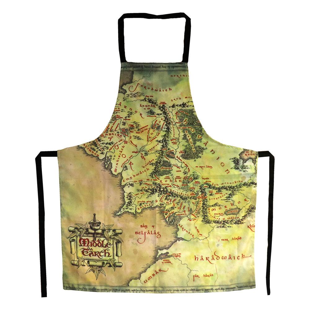 Lord of the Rings cooking apron The Middle Earth Map P058030