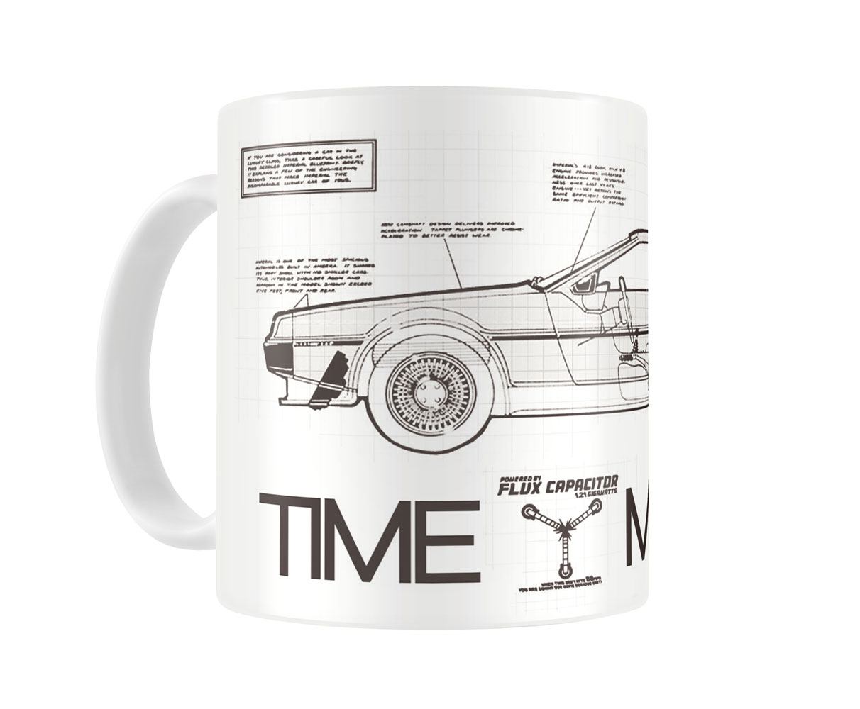 Back to the Future Mug Time Machine P065797