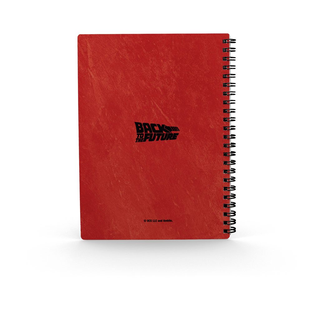 Back to the Future Notebook with 3D-Effect DeLorean P065804