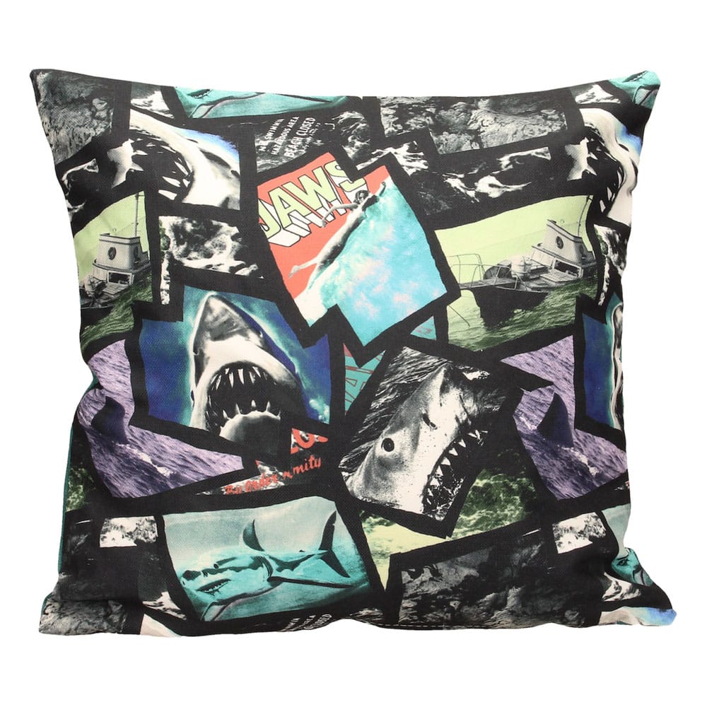Jaws Pillow Poster Collage 45 cm P058086