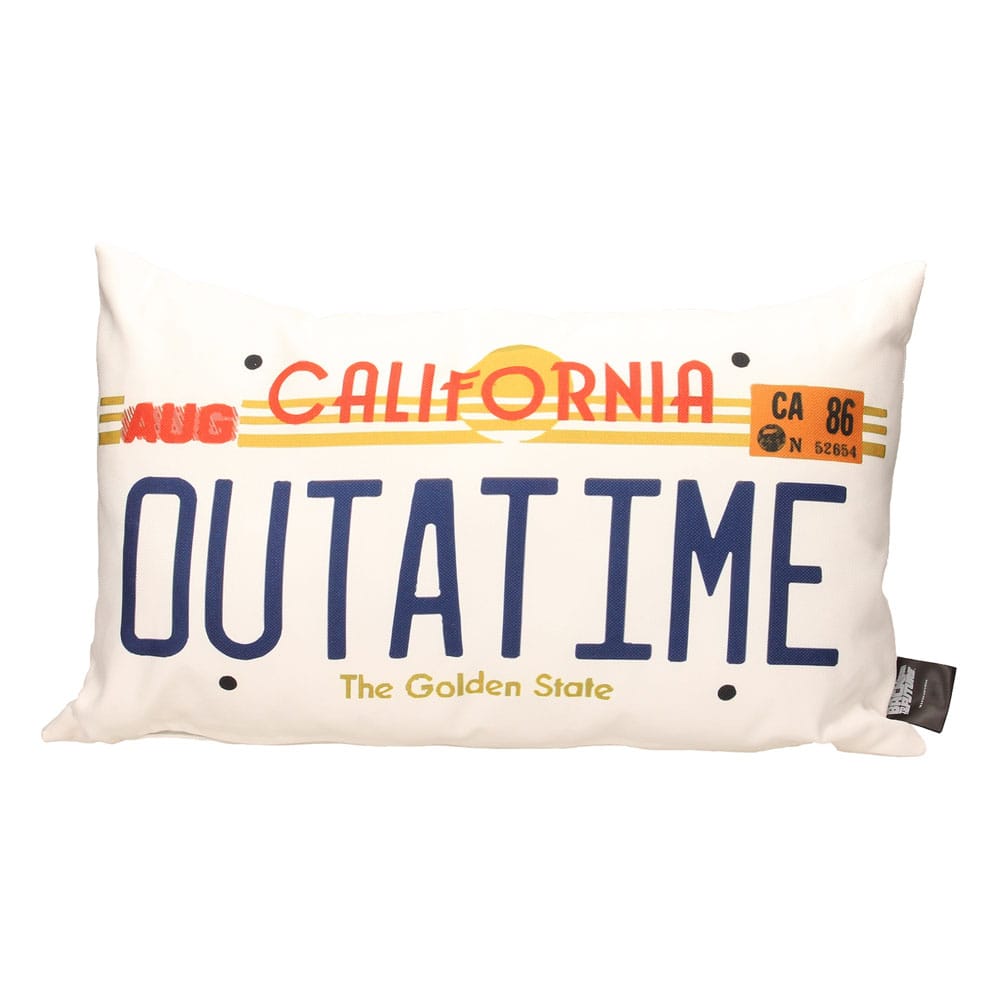 Back To The Future Pillow Out a Time 50 x 30 cm P058090