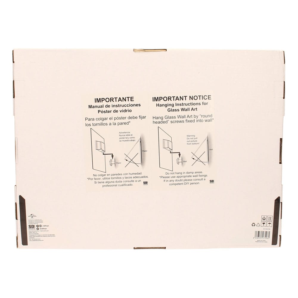 Scarface Glass Poster Say Hello 40 x 30 cm P066643