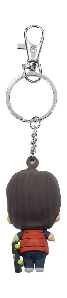 Back to the Future Pokis Rubber Keychain Marty McFly 6 cm P065806