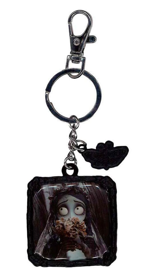 Corpse Bride Metal Keychain Flowers 7 cm P058158