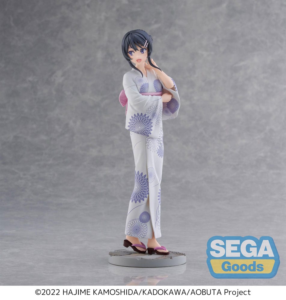 Rascal Does Not Dream of Bunny Girl Senpai Luminasta PVC Statue Mai Sakurajima Yukata 22 cm P058370